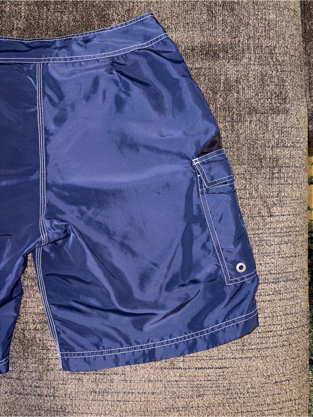 Navy Blue Black Fin Pelagic Swim Shorts Size 30 - Picture 9 of 11